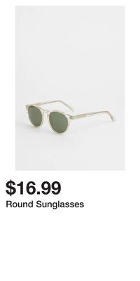 H&M Round sunglasses offer