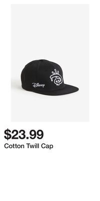 H&M Cotton twill cap offer