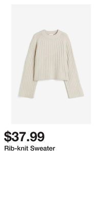 H&M Rib-knit sweater offer