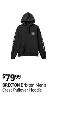 Sport Chek Brixton men's crest pullover hoodie offer