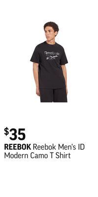 Sport Chek Reebok men's id modern camo t shirt offer