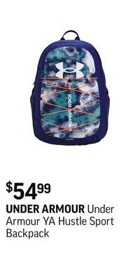 Sport Chek Under armour ya hustle sport backpack offer