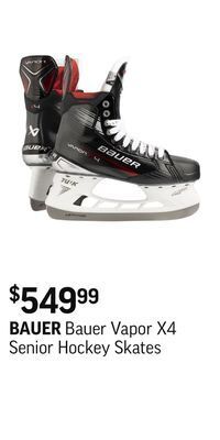 Sport Chek Bauer vapor x4 senior hockey skates offer