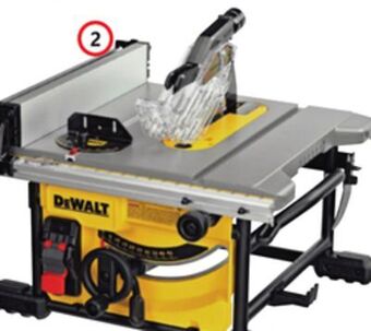 Home Hardware 8-1/4 compact job site table saw offer