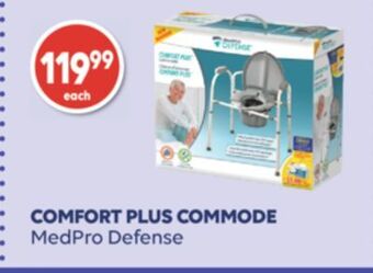 Wellwise by Shoppers Medpro defense comfort plus commode offer
