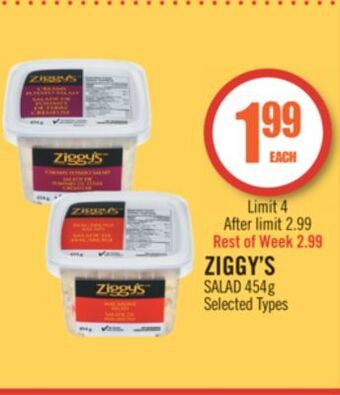 Shoppers Drug Mart Ziggy's salad offer