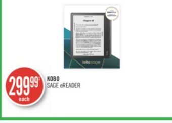 Shoppers Drug Mart Kobo sage ereader offer