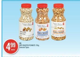 Shoppers Drug Mart Pc dry roasted peanuts offer