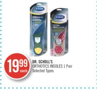 Shoppers Drug Mart Dr. scholl's orthotics insoles offer