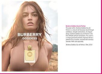 Shoppers Drug Mart Burberry goddess eau de parfum offer