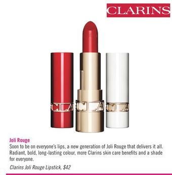 Shoppers Drug Mart Clarins joli rouge lipstick offer