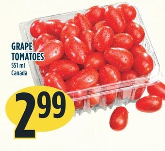 Marché Adonis Grape tomatoes offer