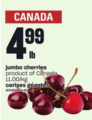 Independent City Market Cerises géantes offer