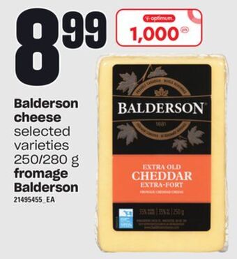 Independent City Market Fromage balderson, 250/280 g offer
