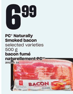 Independent City Market Bacon fumé naturellement pc, 500 g offer
