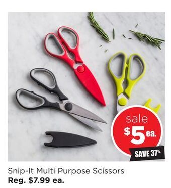 Kitchen Stuff Plus Snip-it multi purpose scissors offer