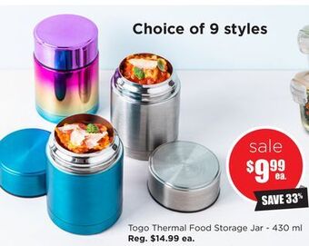 Kitchen Stuff Plus Togo thermal food storage jar - 430 ml offer