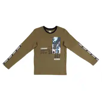 Giant Tiger Survival gear boy's drop shoulder printed long sleeve top offer