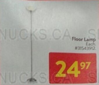 Walmart Floor Lamp offer