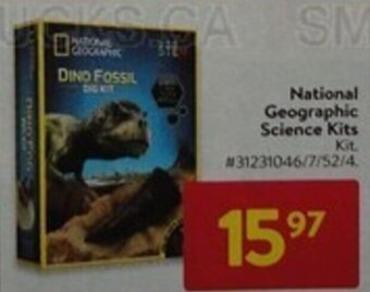 Walmart National Geographic Science Kits offer
