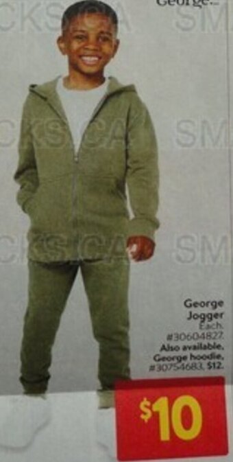 Walmart George Jogger offer