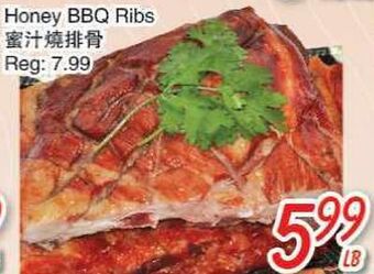 Foody Mart Honey bbq ribs offer