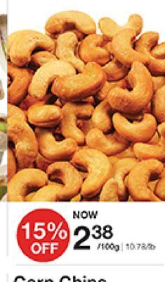 Bulk Barn Whole cashews offer
