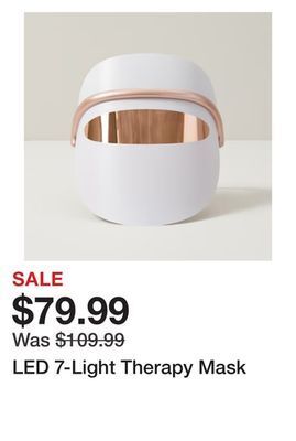 Chapters Indigo Led 7-light therapy mask offer
