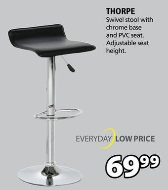 JYSK Thorpe swivel stool offer