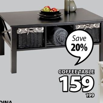 JYSK Dina coffee table offer