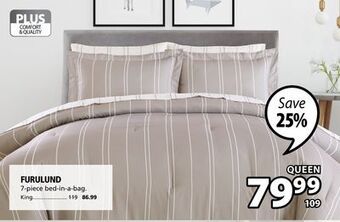 JYSK Furulund 7-piece bed-in-a-bag offer