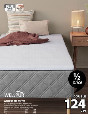 JYSK Wellpur t40 topper offer