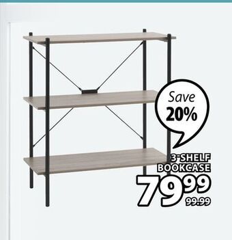 JYSK 3-shelf bookcase offer