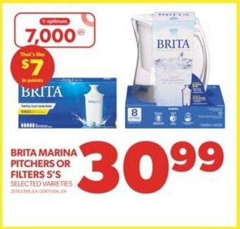 Real Canadian Superstore BRITA MARINA PITCHERS OR FILTERS 5'S offer