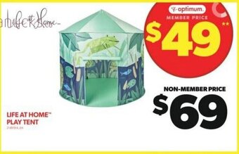 Real Canadian Superstore LIFE AT HOME PLAY TENT offer