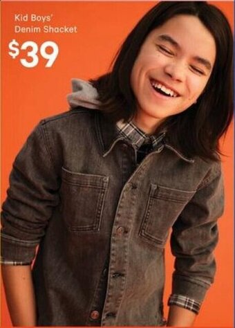 Real Canadian Superstore Kid Boys' Denim Shacket offer