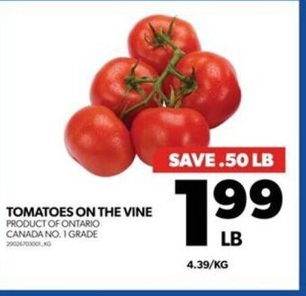 Real Canadian Superstore TOMATOES ON THE VINE offer