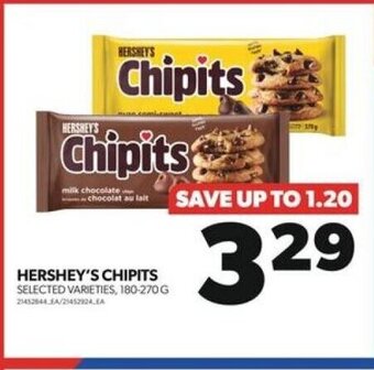Real Canadian Superstore HERSHEY'S CHIPITS, 180 - 270 G offer
