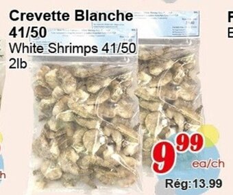 Marche C&T White Shrimps 41/50 2lb offer