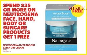 Real Canadian Superstore NEUTROGENA HYDRABOOST EXTRA DRY CREAM, 47 mL offer