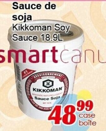 Marche C&T Kikkoman Soy Sauce 18.9L offer