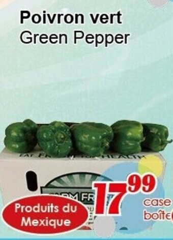 Marche C&T Green Pepper offer