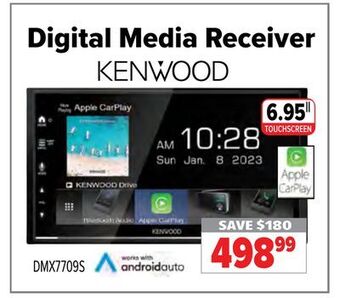 2001 Audio Video Kenwood digital media receiver offer