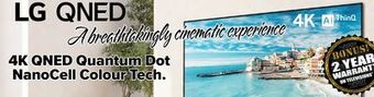 2001 Audio Video Lg 65 4k qned quantum dot nanocell colour tech offer