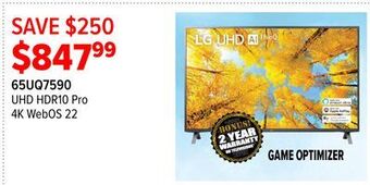 2001 Audio Video Lg uhd hdr10 pro 4k webos 22 offer