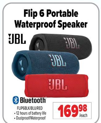 2001 Audio Video Jbl flip 6 portable waterproof speaker offer