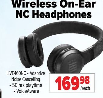 2001 Audio Video Jbl wireless on-ear nc headphones offer