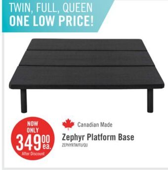 The Brick Zephyr twin platform base offer