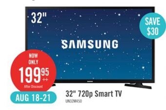 The Brick Samsung 32 720p hd m4500b series 4 smart television offer