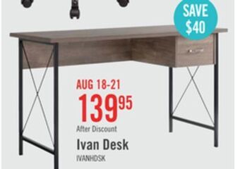 The Brick Ivan desk offer